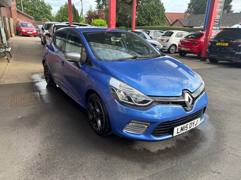 Renault Clio 1.2 Tce Gt Line Edc Blue #3