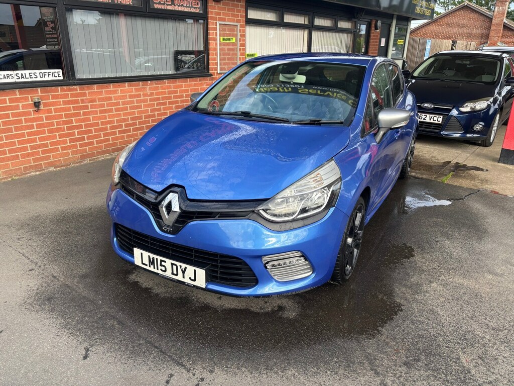 Renault Clio 1.2 Tce Gt Line Edc Blue #2