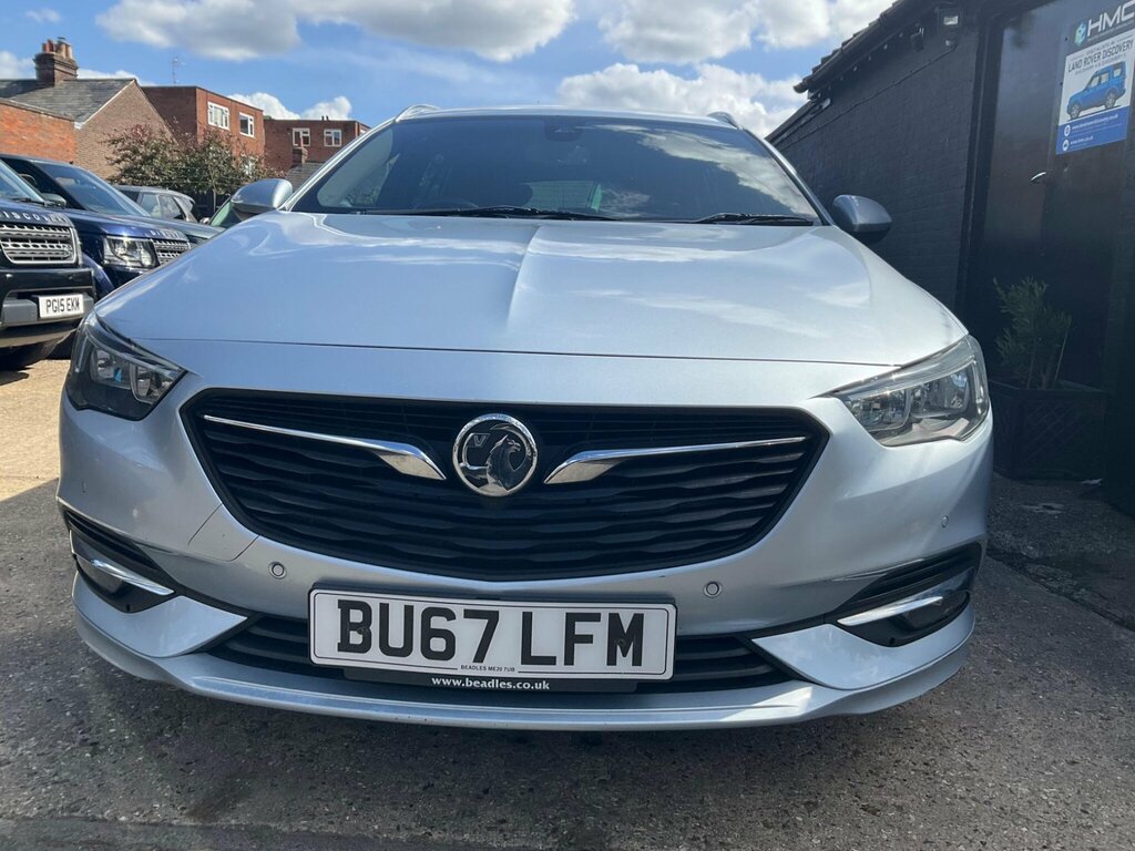Vauxhall Insignia 1.5I Turbo Sri VX Line Nav Sports Tourer Euro 6 S BU67LFM Silver #2