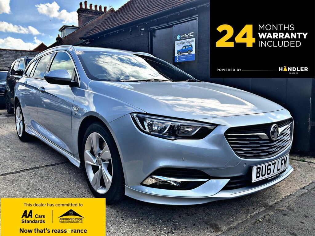 Vauxhall Insignia 1.5I Turbo Sri VX Line Nav Sports Tourer Euro 6 S BU67LFM Silver