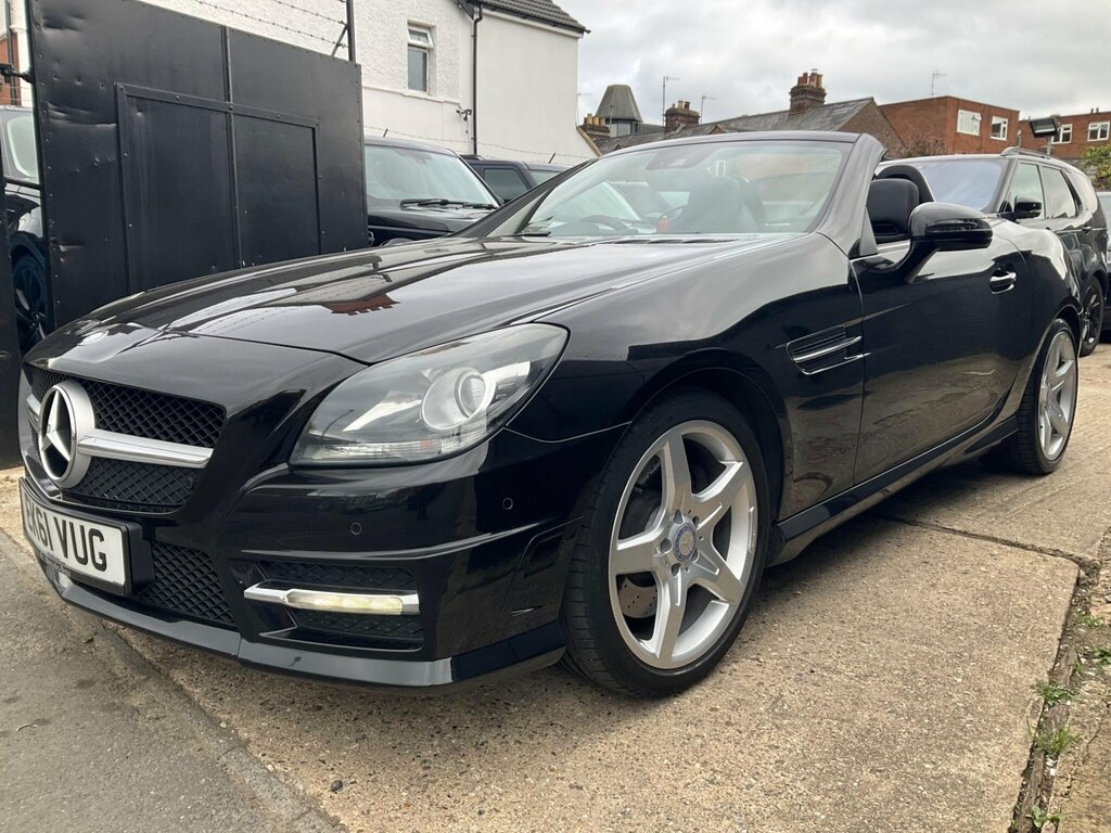 Mercedes-Benz SLK 1.8 Slk200 Blueefficiency Amg Sport Edition 125 G- EK61VUG Black #3