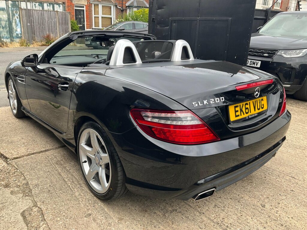 Mercedes-Benz SLK 1.8 Slk200 Blueefficiency Amg Sport Edition 125 G- EK61VUG Black #6