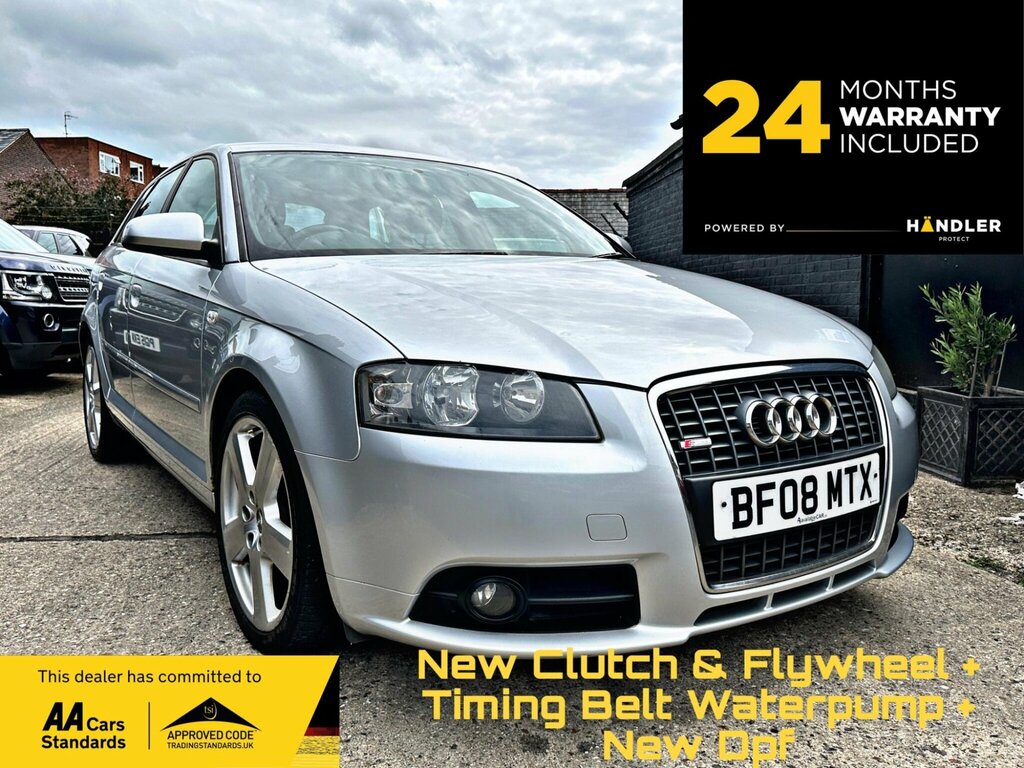 Audi A3 2.0 Tdi S Line Sportback Quattro Silver