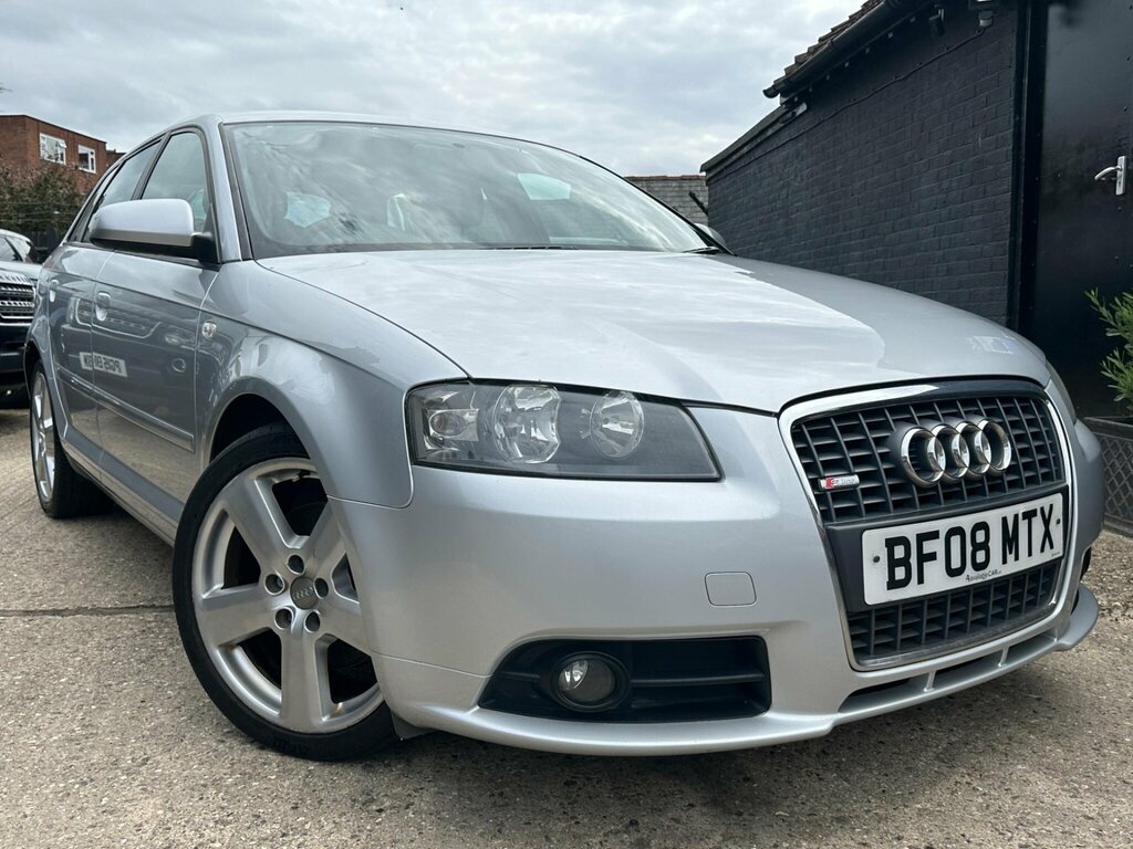 Audi A3 2.0 Tdi S Line Sportback Quattro Silver #2