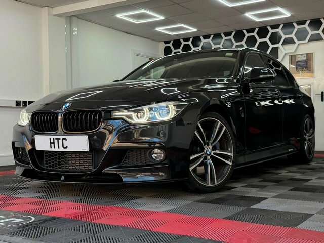 BMW 3 Series 330D M Sport Black #3