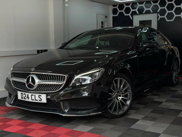 Mercedes-Benz CLS Cls350d V6 Amg Line Black #2