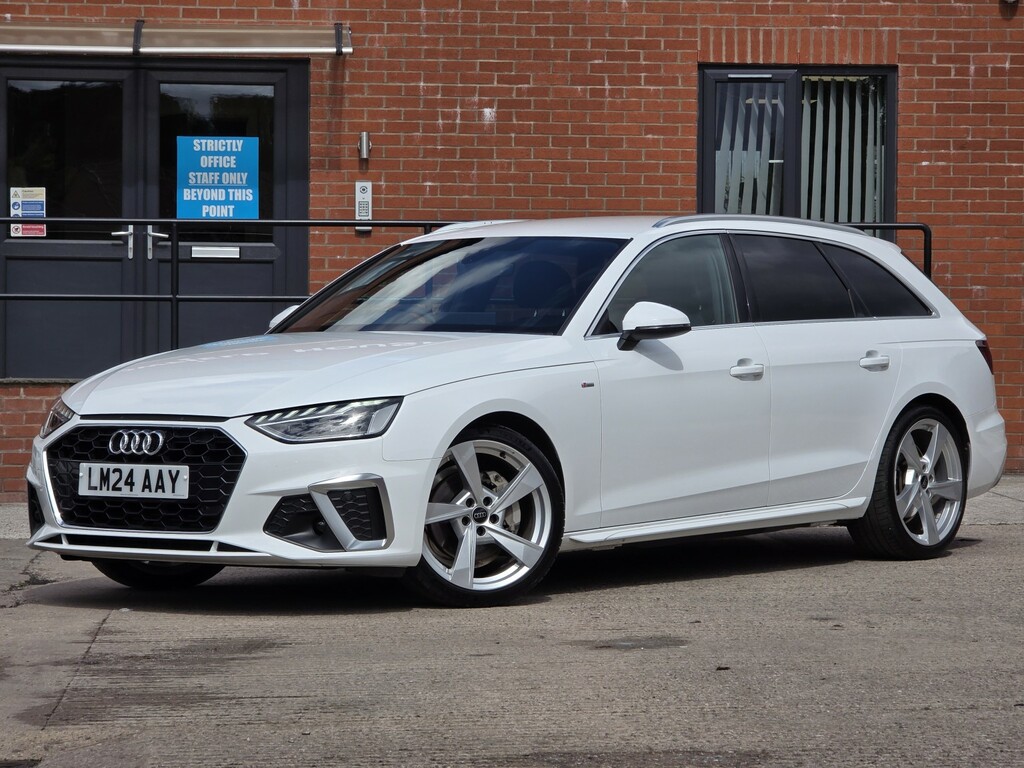 Audi A4 Avant 2.0 Tfsi 40 S Line LM24AAY White #5