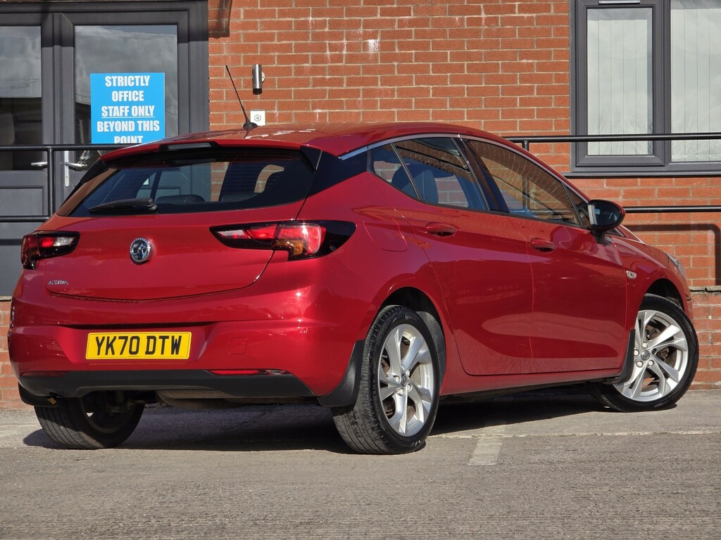 Vauxhall Astra 1.2 Turbo Sri YK70DTW Red #6