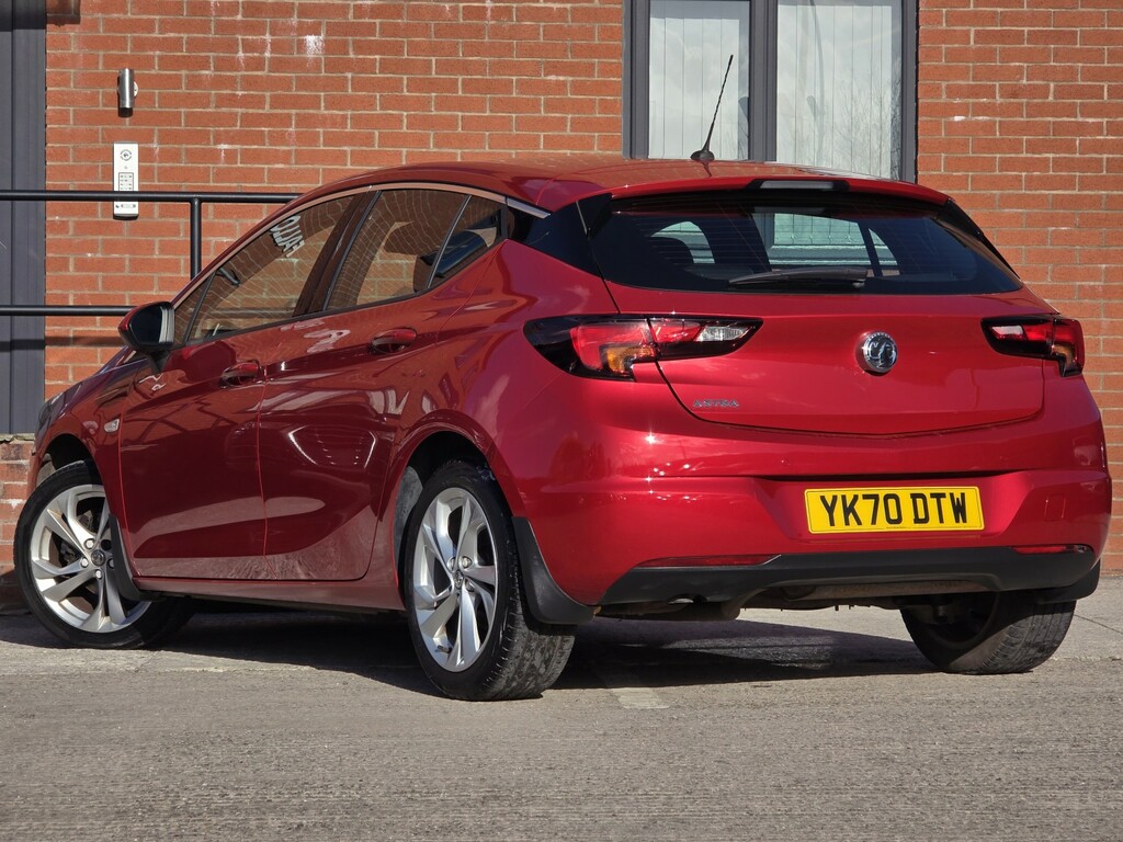 Vauxhall Astra 1.2 Turbo Sri YK70DTW Red #2