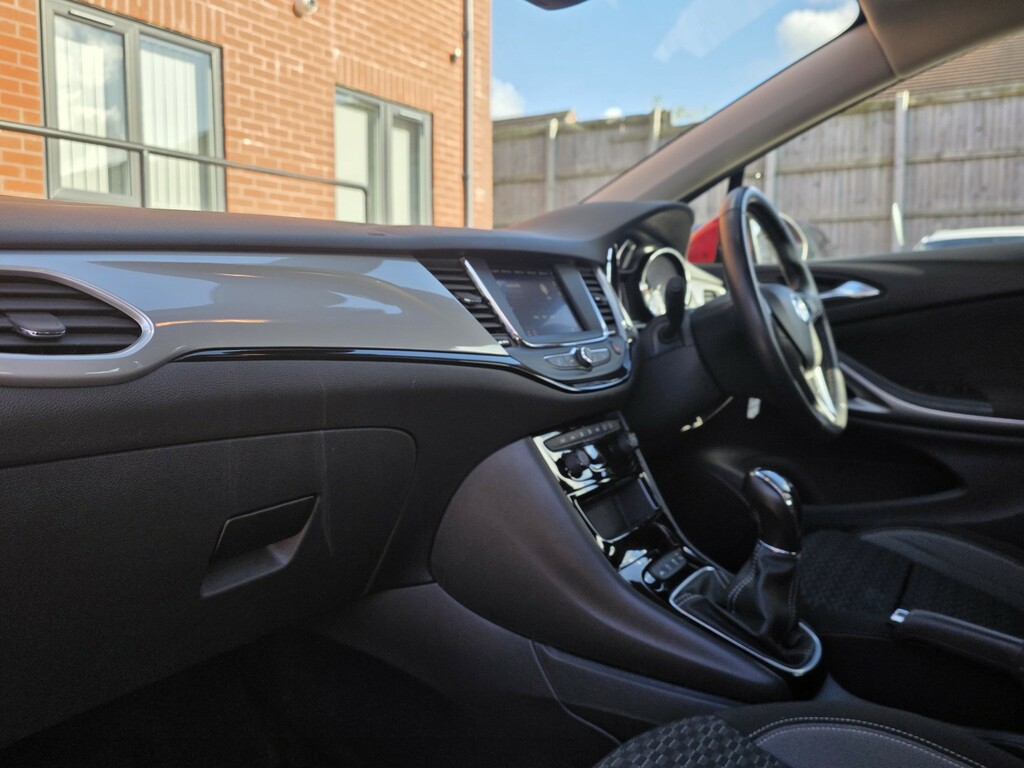 Vauxhall Astra 1.2 Turbo Sri YK70DTW Red #3