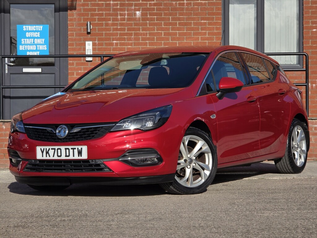 Vauxhall Astra 1.2 Turbo Sri YK70DTW Red #5