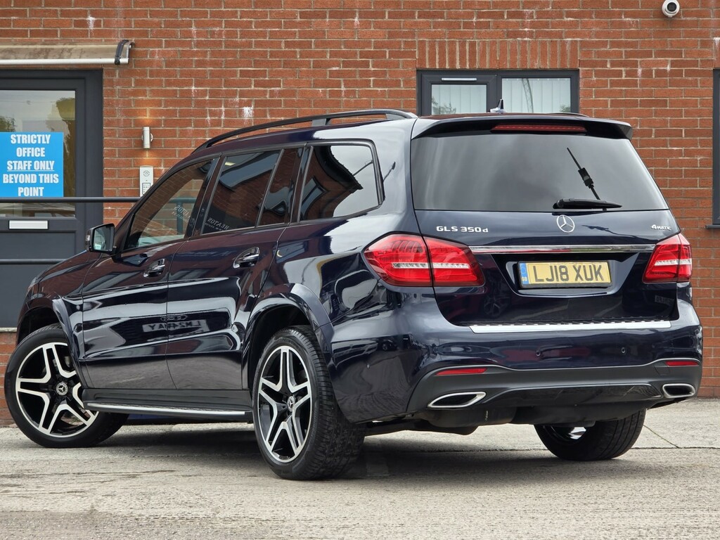 Mercedes-Benz GLS Class 3.0 Gls350d V6 Amg Line Blue #2