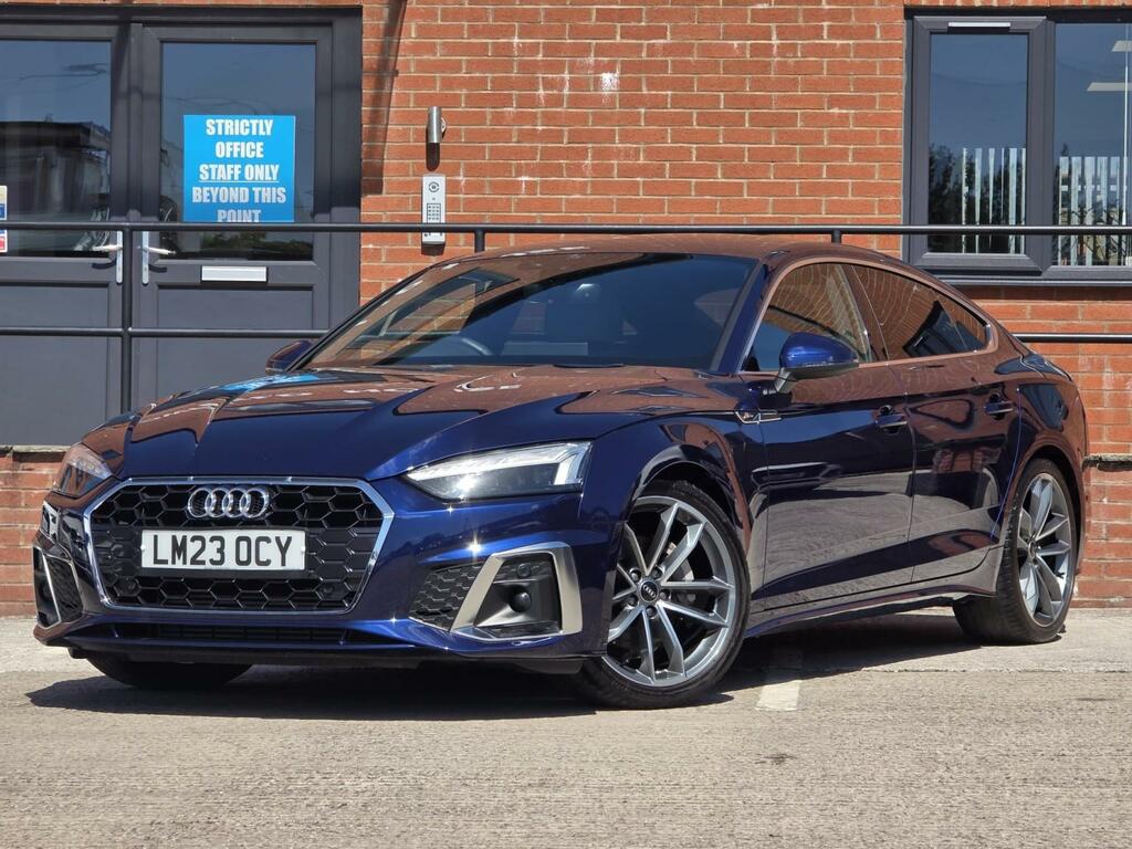Audi A5 2.0 Tfsi 40 S Line LM23OCY Blue #5