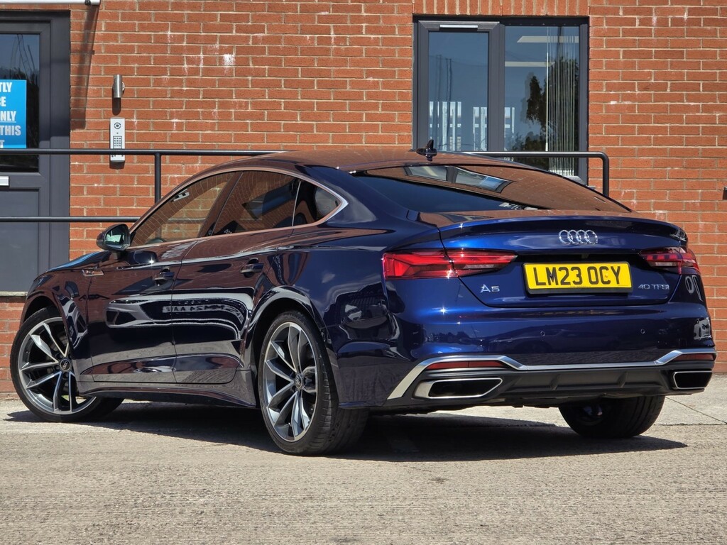 Audi A5 2.0 Tfsi 40 S Line LM23OCY Blue #2