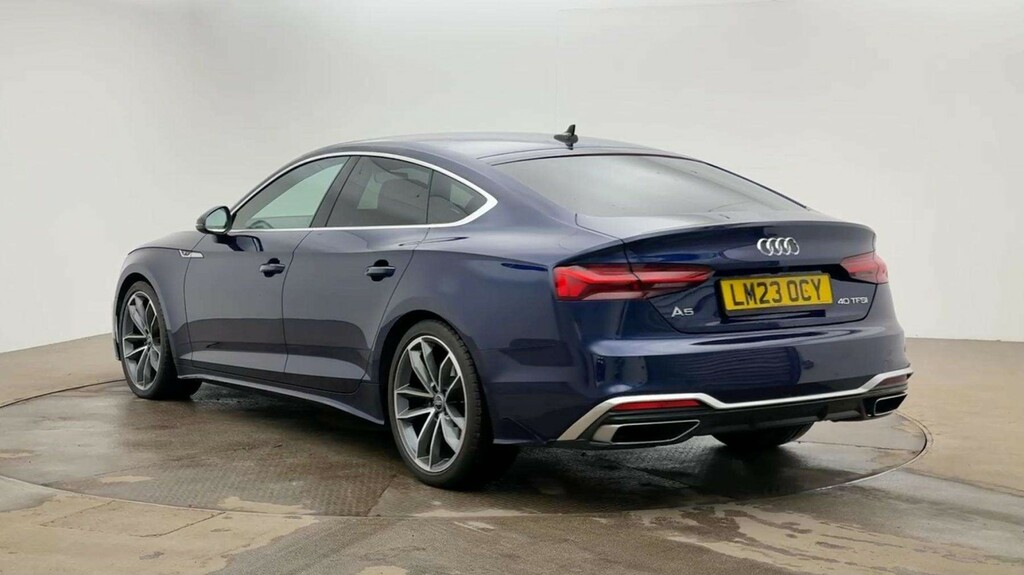 Audi A5 2.0 Tfsi 40 S Line Blue #3