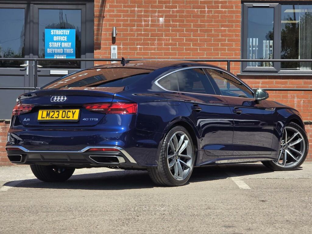 Audi A5 2.0 Tfsi 40 S Line LM23OCY Blue #6