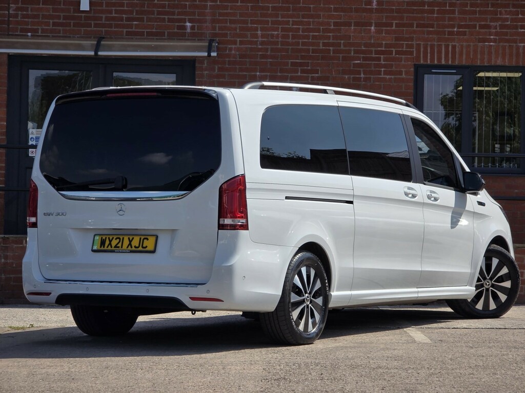 Mercedes-Benz EQV Mpv White #6