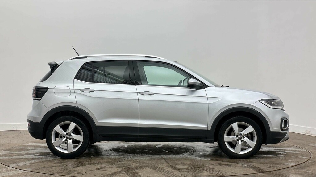 Volkswagen T-Cross 1.5 Tsi Evo Sel Silver #4