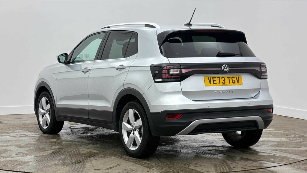 Volkswagen T-Cross 1.5 Tsi Evo Sel Silver #2