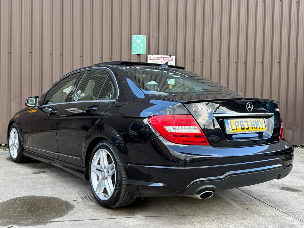 Mercedes-Benz C Class 2.1 C250 Cdi Amg Sport Edition Black #3
