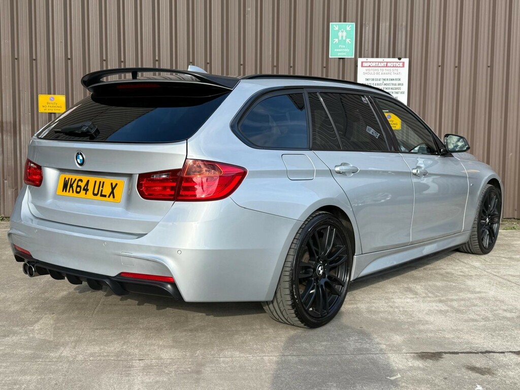 BMW 3 Series 3.0 335D Xdrive M Sport Touring WK64ULX Silver #3