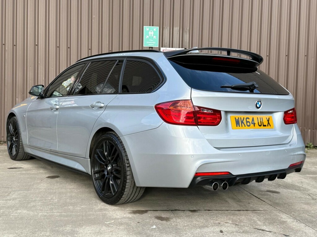 BMW 3 Series 3.0 335D Xdrive M Sport Touring WK64ULX Silver #4