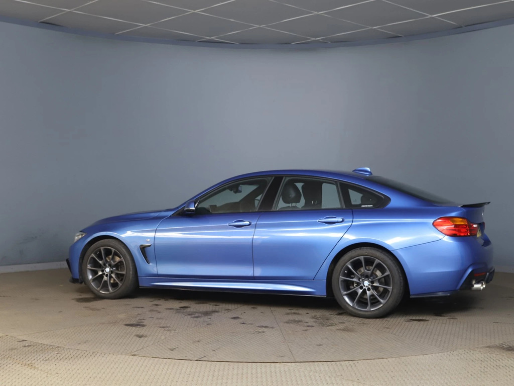 BMW 4 Series Gran Coupe 2.0 420I M Sport Gran Coupe Blue #4