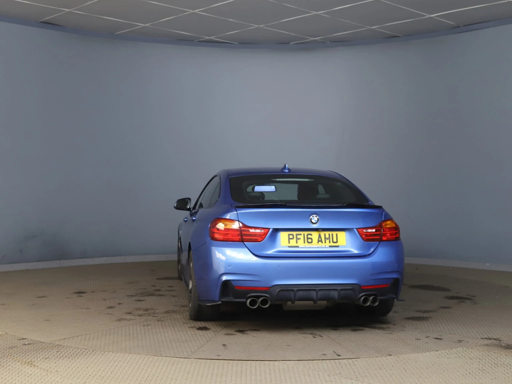 BMW 4 Series Gran Coupe 2.0 420I M Sport Gran Coupe Blue #3