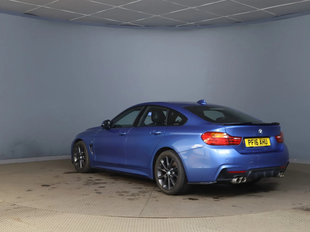 BMW 4 Series Gran Coupe 2.0 420I M Sport Gran Coupe Blue #2