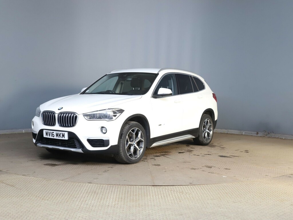 BMW X1 2.0 X1 Xdrive25d Xline White #3