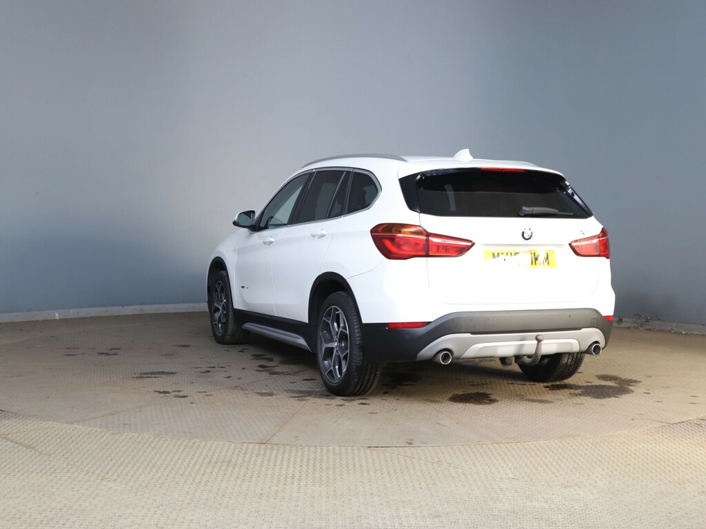 BMW X1 2.0 X1 Xdrive25d Xline White #4