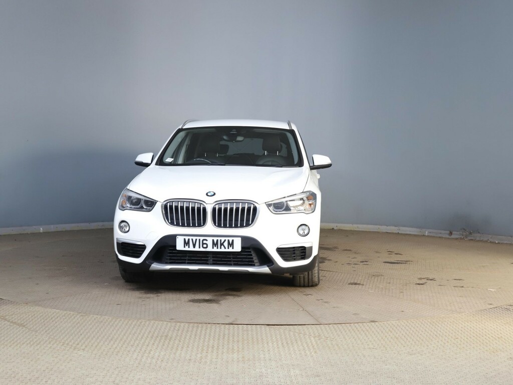 BMW X1 2.0 X1 Xdrive25d Xline White #2