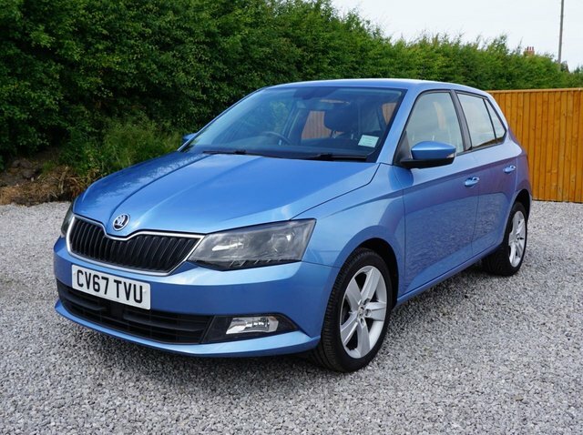 Skoda Fabia Tsi Se L Hatchback CV67TVU Blue #6