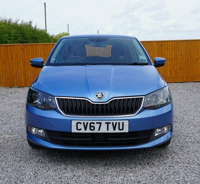 Skoda Fabia Tsi Se L Hatchback CV67TVU Blue #4