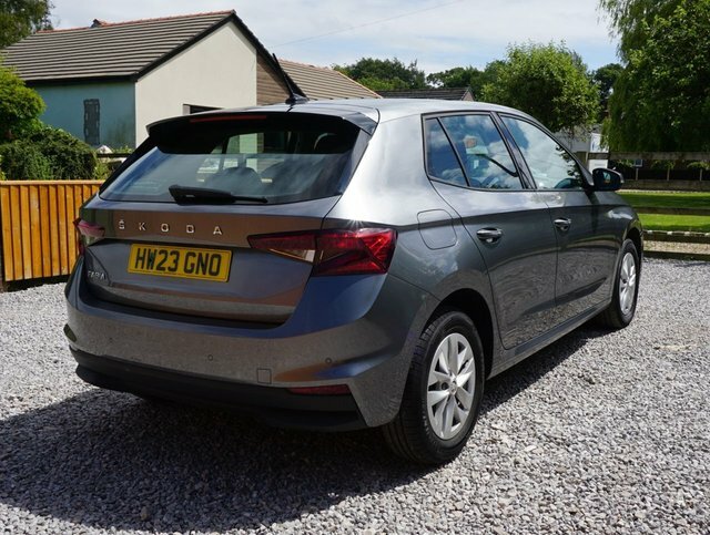 Skoda Fabia Tsi Se Comfort Hatchback HW23GNO Grey #3