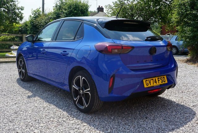 Vauxhall Corsa Gs Hatchback GV74FSO Blue #5