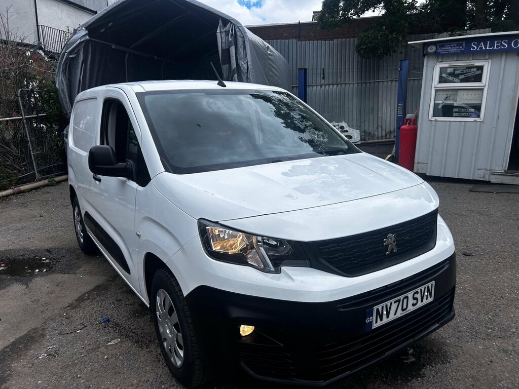 Peugeot Partner 1.5 Bluehdi 1000 Grip Standard Panel Van Swb Euro White #3