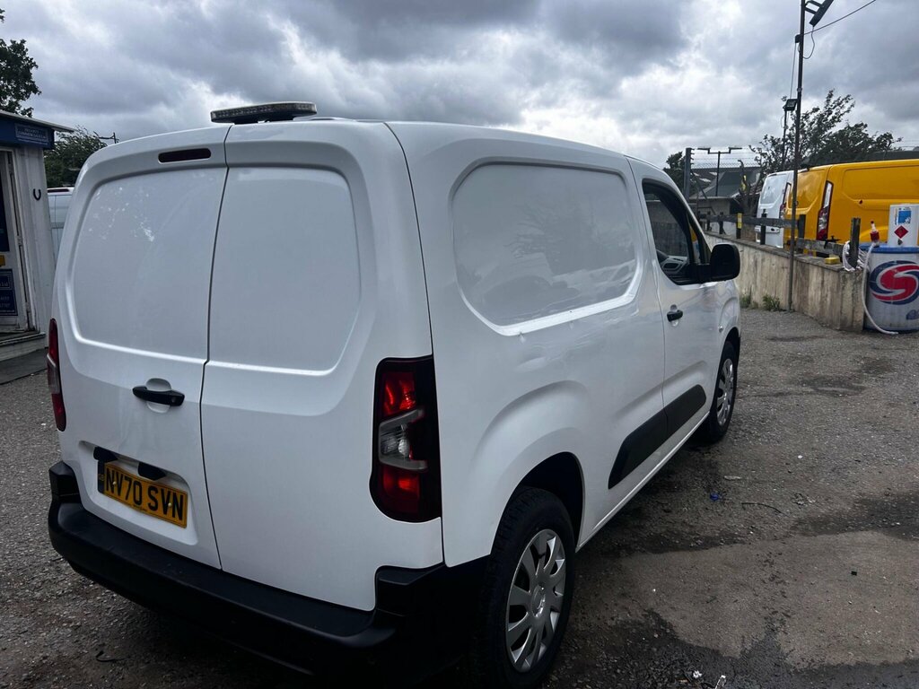Peugeot Partner Panel Van White #8