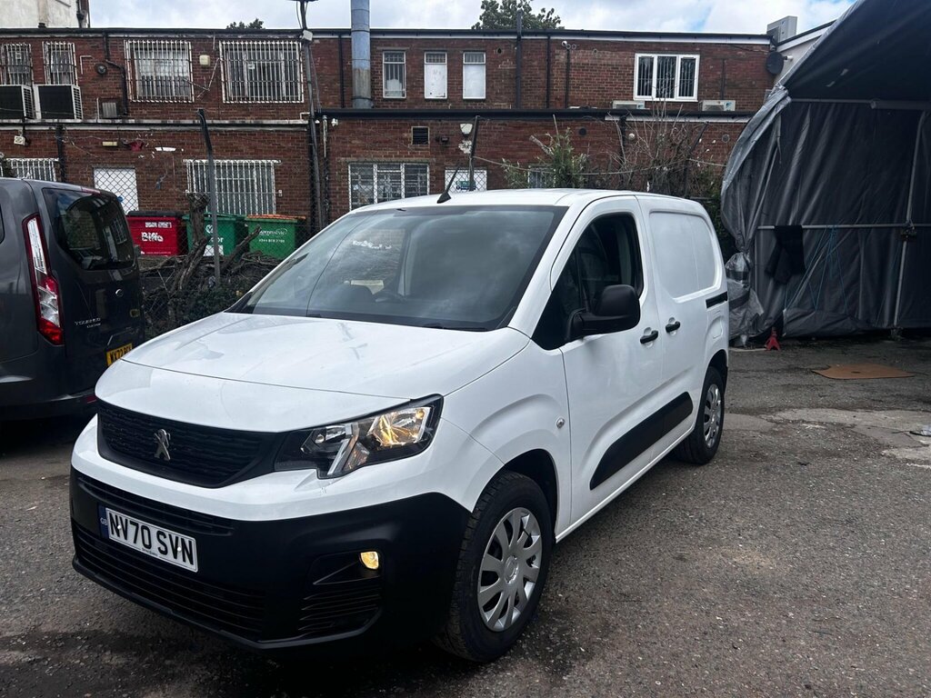 Peugeot Partner 1.5 Bluehdi 1000 Grip Standard Panel Van Swb Euro White