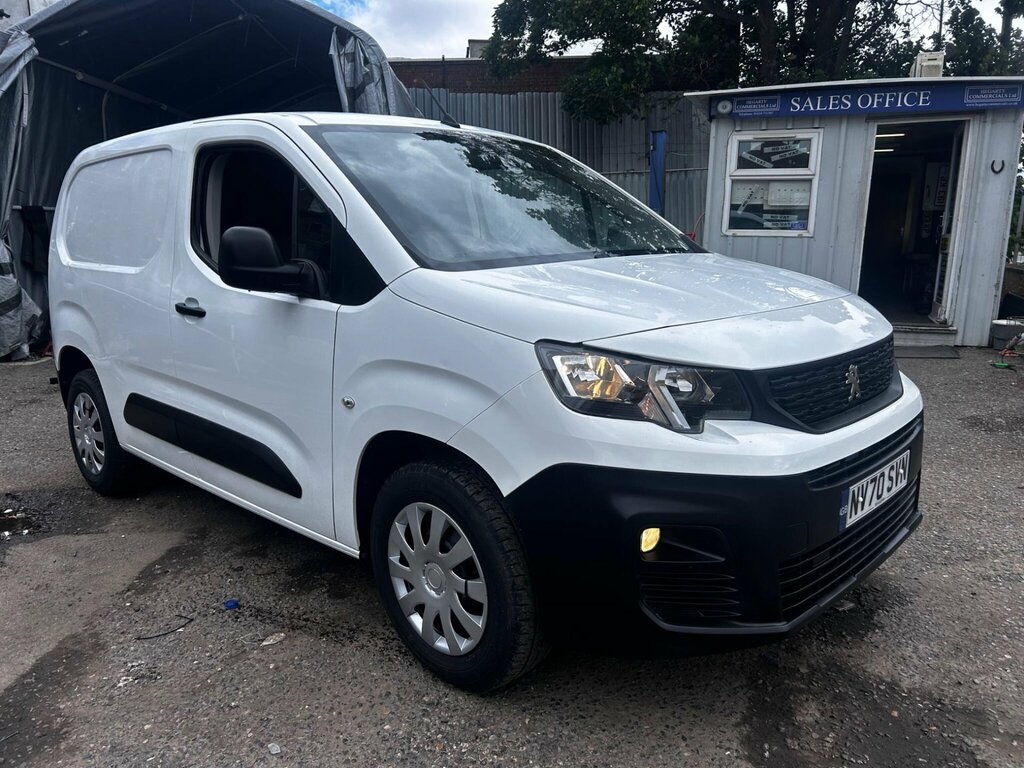 Peugeot Partner 1.5 Bluehdi 1000 Grip Standard Panel Van Swb Euro White #5
