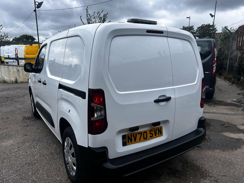 Peugeot Partner Panel Van White #7