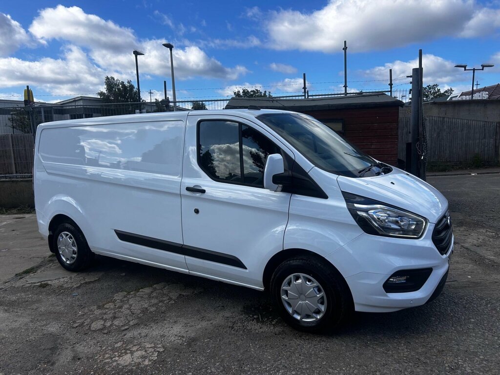 Ford Transit Custom 2.0 300 Ecoblue Trend L2 H1 Euro 6 White #3