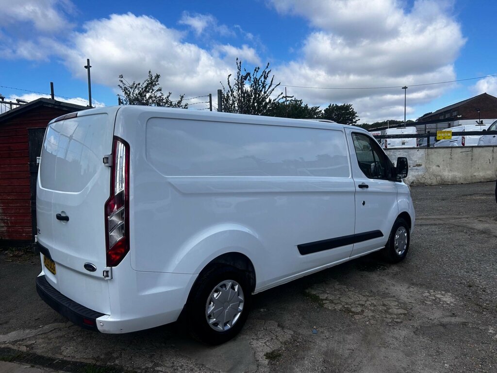 Ford Transit Custom 2.0 300 Ecoblue Trend L2 H1 Euro 6 White #4