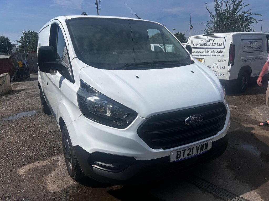 Ford Transit Custom 2.0 300 Ecoblue Leader L1 H1 Euro 6 Ss BT21VWW White #2
