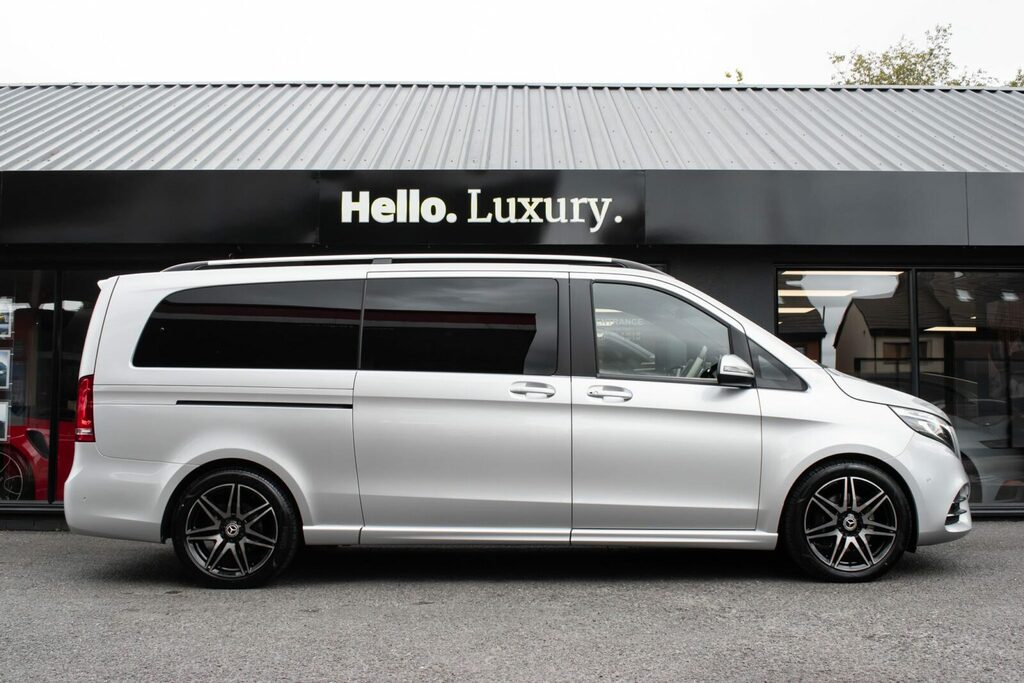 Mercedes-Benz V Class Mpv Black #10