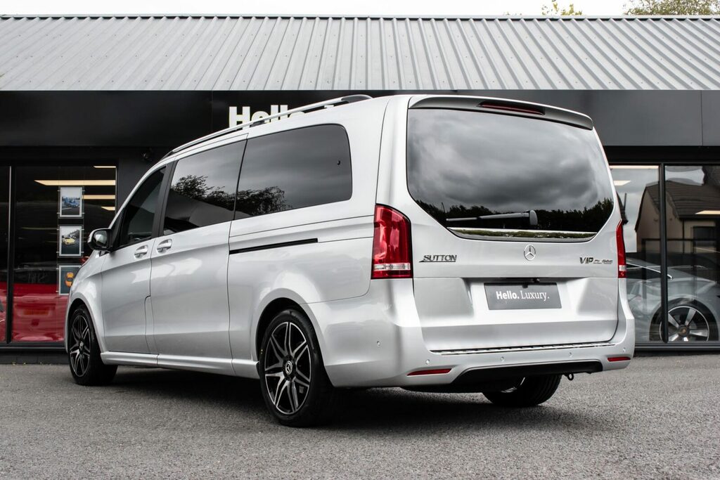 Mercedes-Benz V Class Mpv Black #7