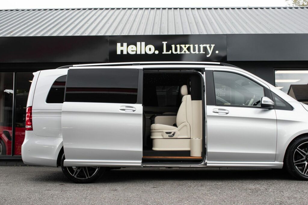 Mercedes-Benz V Class Mpv Black #11