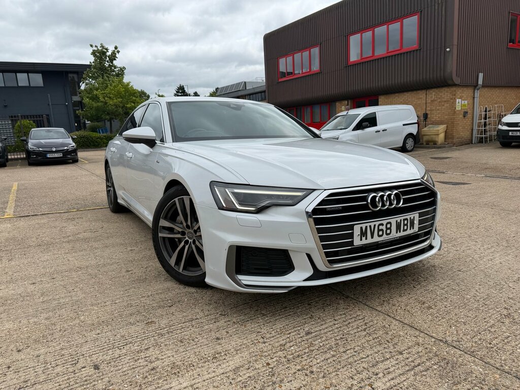 Audi A6 Saloon Home Car Detail White