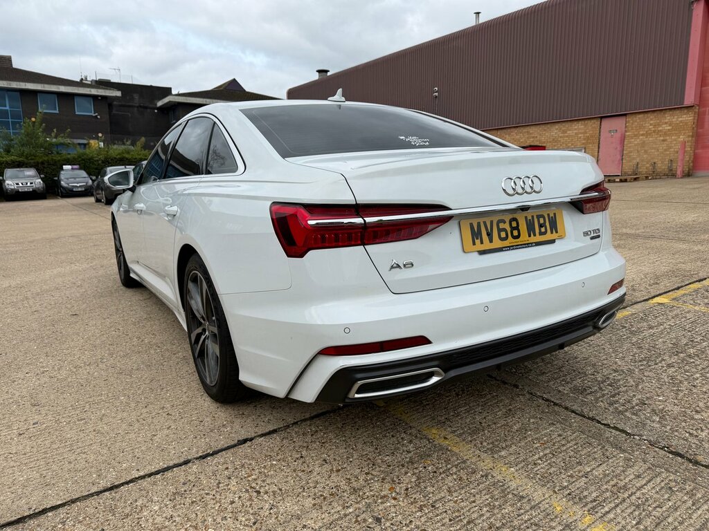 Audi A6 Saloon Home Car Detail White #4
