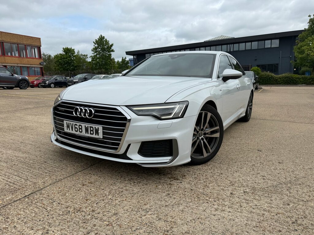 Audi A6 Saloon Home Car Detail White #3
